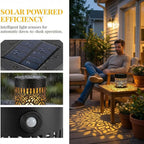 Solar Mandala Fence Light | Decorative Solar Garden Light for Fence, Pathway, Balcony & Outdoor Décor Dropdash