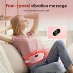 Period Cramp Relief Massager with Heating Pad for Back Pain|Cramp Free- Period Cramp Relief Heater & Massager|Works As Periods Pain Relief|Periods Cramps,Back/Belly Heating Pad 18057