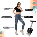 Premium Single Spring Tummy Trimmer Abs Exerciser Waist Trimmer-Body Toner-Fat Buster- Multipurpose Fitness Gym Equipment for Men and Women (Black) 19227
