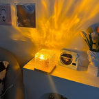 Wave Light Cube, Aurora Glow Lamp Crystal Night Light for Room Decor 19357