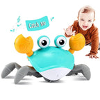 Crawling Crab Baby Musical Kids Toy with LED Lights and Rechargeable Battery 18049