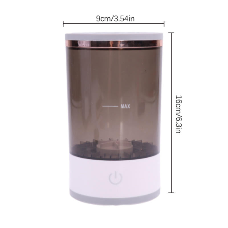 Electric Makeup Brush Cleaner with silicon holder | USB Rechargeable | Automatic Design | Portable Cosmetic Brush & Blender Cleaning Machine Dropdash