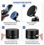 Vacuum Magnetic Suction Phone Holder Dropdash