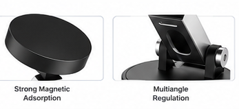Vacuum Magnetic Suction Phone Holder Dropdash