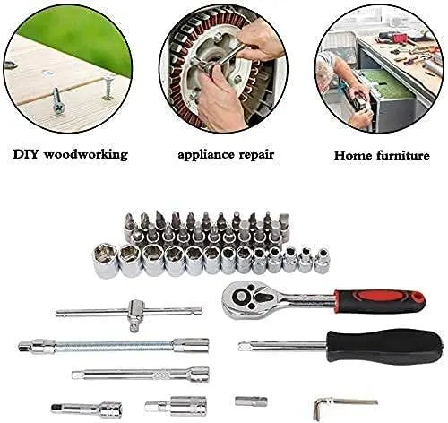 46-in-1 Screwdrivers Set – Complete Opening Repair Tools Kit for Electronics and Gadgets gyf29m-i4