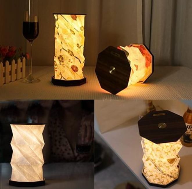 Creative Rotating Smart Touch Night Light – Portable, Rechargeable & Perfect for Home Decor & Gifting Kwiniverse