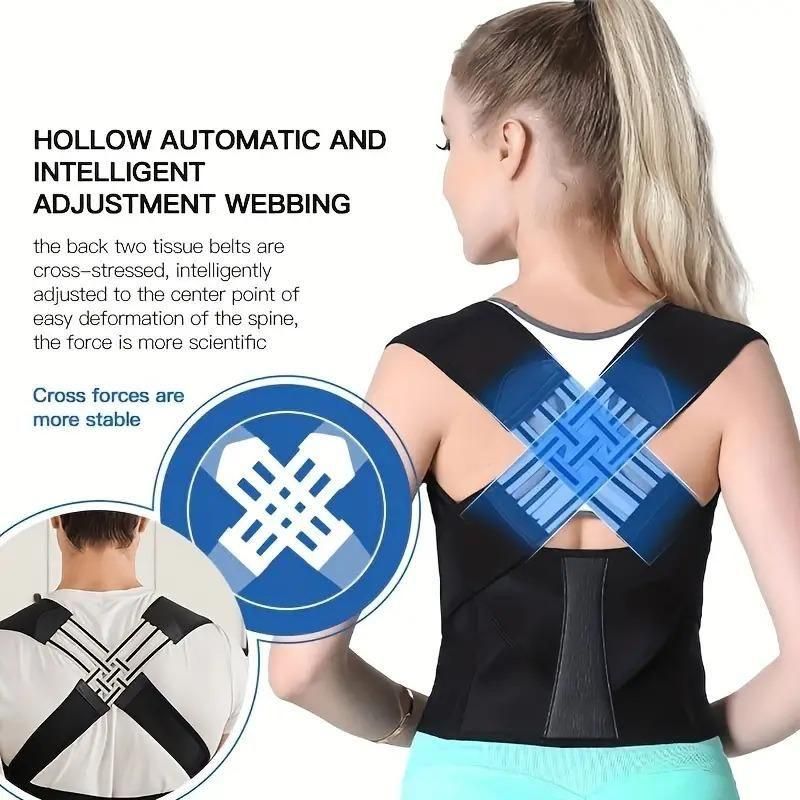 Adjustable Back Posture Corrector Belt – Pain Relief for Men & Women | Improve Posture & Reduce Discomfort gyf29m-i4