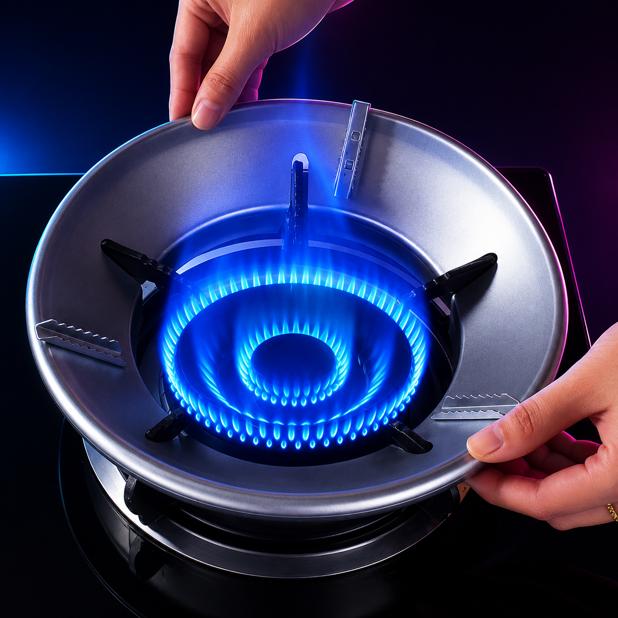 Gas Saver Burner Stand, Gas Savior Jali Kitchen Tool for Home Stove Fire Dropdash