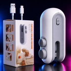 Portable Mini Sealing Machine 2 in 1 USB Rechargeable Magnetic Heat Sealing and Cutting Bag Seale 4485