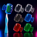 Protector for Bathroom Home Travel Toothbrush Case (Pack of 4) 18279