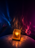 Wave Lamp, Wave Light Cube, Aurora Glow Lamp Crystal Night Light, Romantic Lamp for Room Decor, LED Wave Lights, Room Decor for Kids