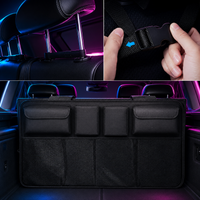 Car Trunk Organizer, Backseat Hanging Organizer With 8 Large Storage Bag Super Capacity, Waterproof Trunk Storage Bag