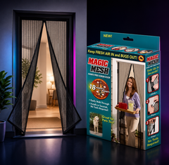 Polyester Magnetic Mosquito Net for Door