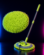 Microfiber Chenille Car Wash Brush Mop Kit Mitt with Long Handle Car Cleaning Supplies Kit Duster Powder Coating 18050