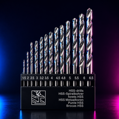 Drill Bits for Wood, Malleable Iron, Aluminium, Plastic