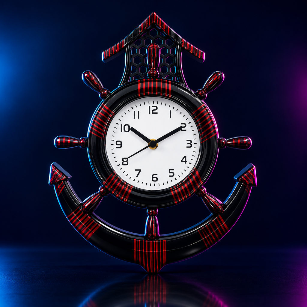 Design Wall Clock for Home Décor | Stylish Decorative Analog Clock for Living Room, Bedroom & Office Dropdash