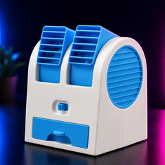 Portable 3-in-1 Mini Cooler | Air Conditioner, Humidifier & Cooling Fan