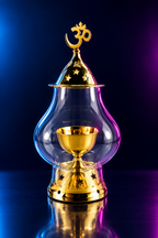 Premium Akhand Jyot Diya with Wick Adjustment | Adjustable Wick Oil Lamp for Pooja, Mandir & Diwali Dropdash