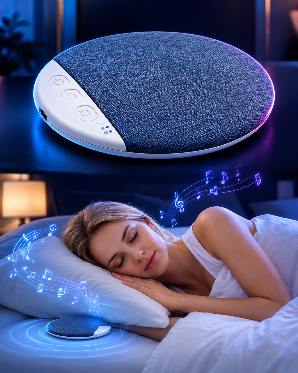 Bluetooth Portable Pillow Speaker | Wireless Bedtime Speaker for Music, Audiobooks & Relaxation Dropdash