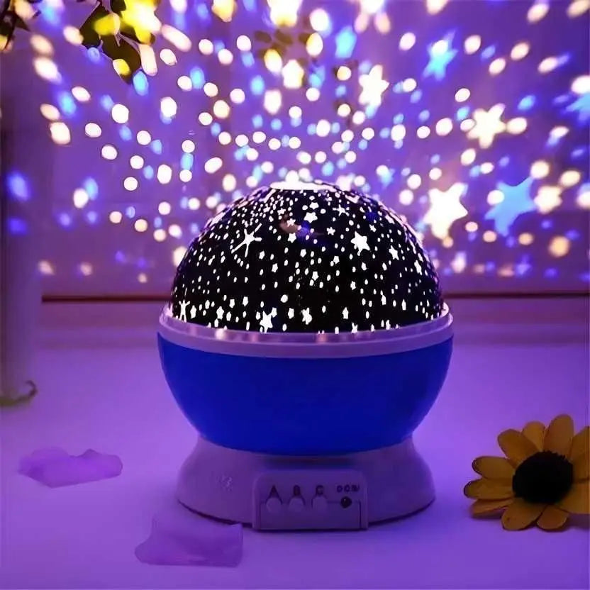 Star Moon Night Light – Celestial LED Projector Lamp for Kids and Relaxing Ambiance gyf29m-i4