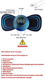 Mini Electric Massager for Shoulder,Arms,Legs,Back Pain for Men and Women 19378