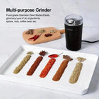 Mini Electric Coffee & Spice Grinder | Stainless Steel Blades, Spice & Dry Herb Grinder Dropdash