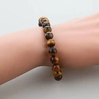 Tiger Eye Yellow Crystal Healing Stone Bracelet 8995