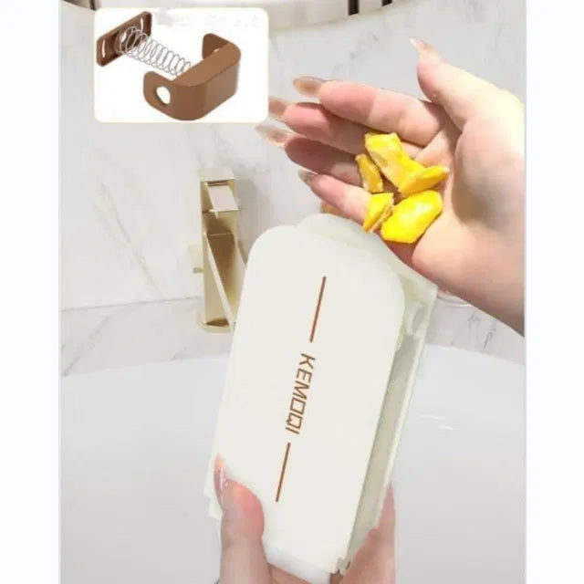 Portable Scrubbing Soap Dispenser Roller Box (Assorted Color) 30618