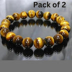 Tiger Eye Yellow Crystal Healing Stone Bracelet 8995