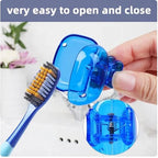 Protector for Bathroom Home Travel Toothbrush Case (Pack of 4) 18279