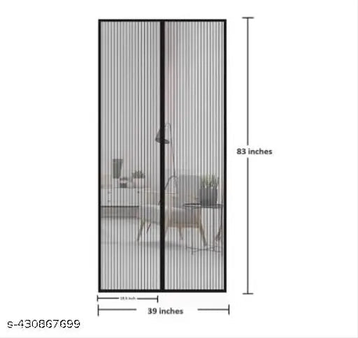 Polyester Magnetic Mosquito Net for Door 26045