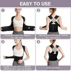 Posture Corrector Back Straight And Shoulder Support Belt Dropdash